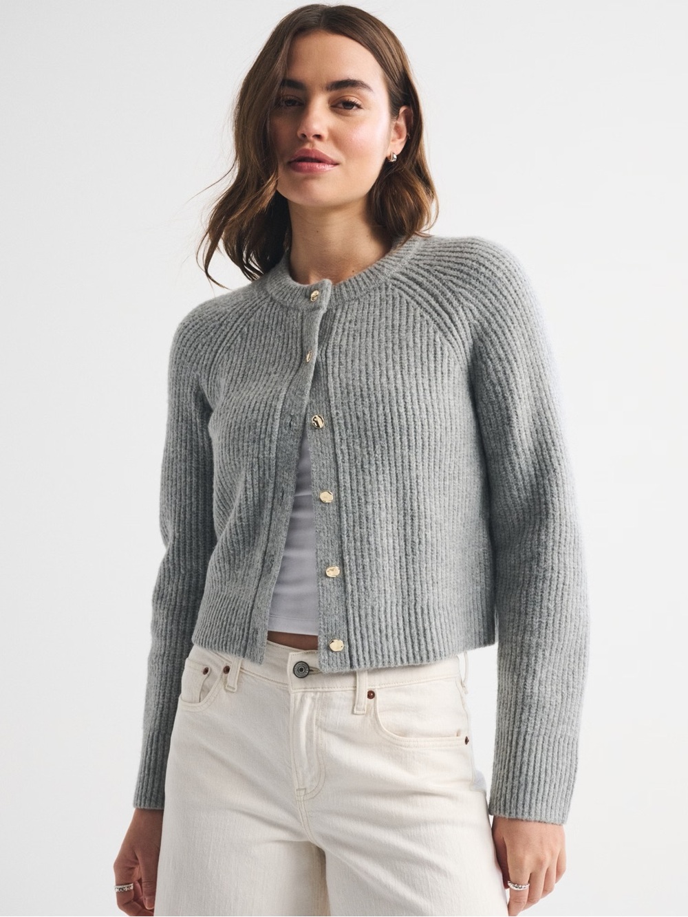 Abercrombie & Fitch Women's Crew Cardigan
